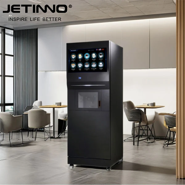 JL500-ESFB7C-P Commercial automatic espresso coffee & fresh brew tea vending machine best